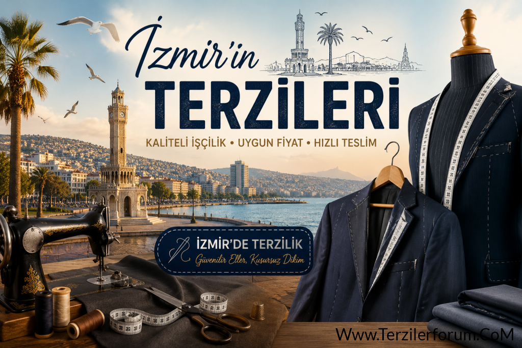 İzmir Terzi Fiyat Listesi 2026 | Güncel Tadilat ve Dikim Ücretleri