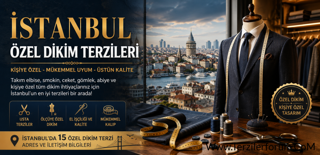 İstanbul’da Özel Dikim Yapan 15 Terzi